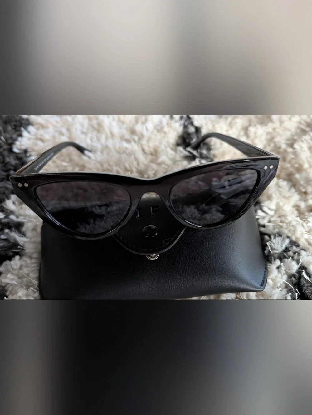 Black Cat Eye Sunglasses